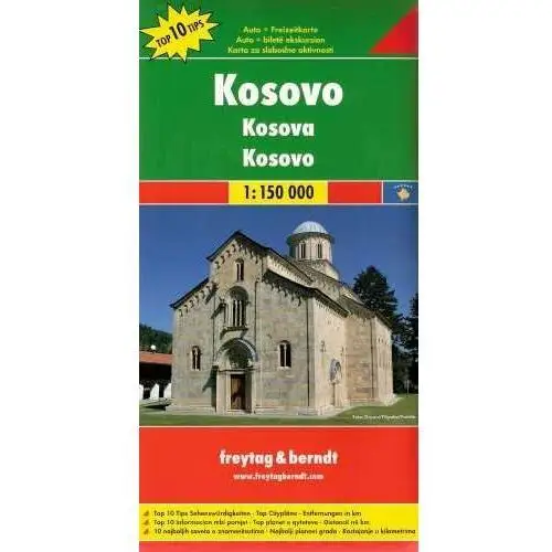 Kosowo. Mapa 1:150 000