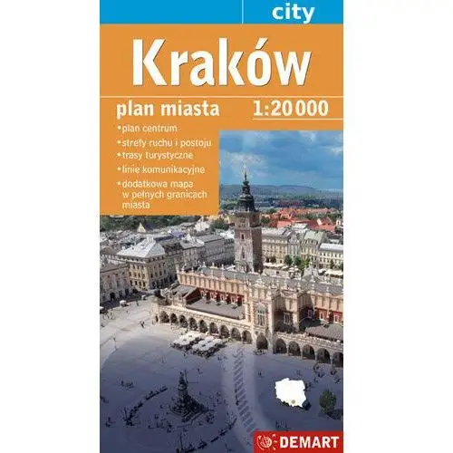 Kraków plan miasta 1: 20 000