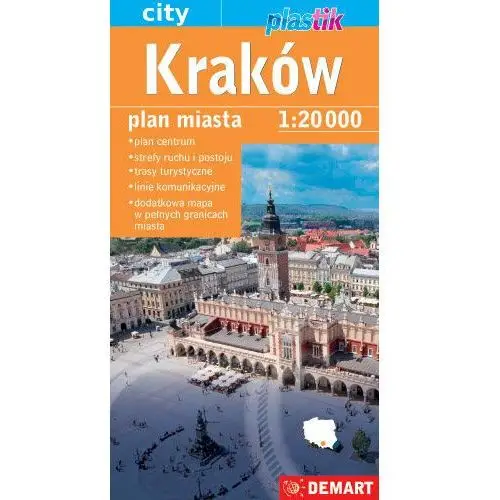 Kraków. Plan miasta 1:20 000