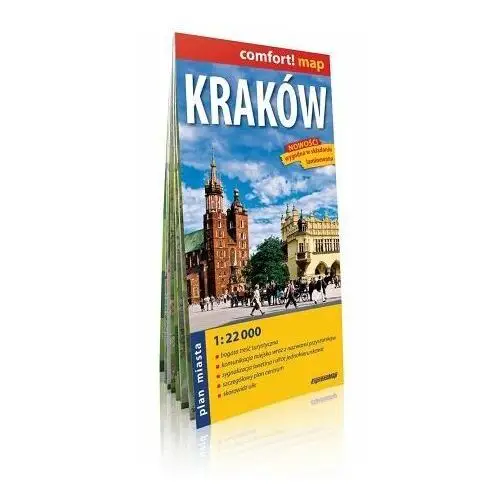 Kraków. Plan miasta 1:22 000