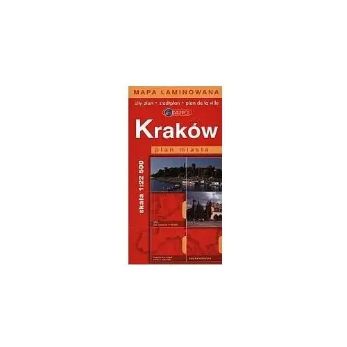 Kraków. Plan miasta