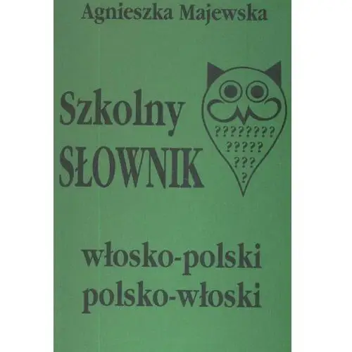 Szkolny słownik włosko-polski polsko-włoski Kram