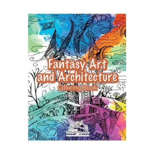 Kreativ entspannen Fantasy art and architecture coloring book