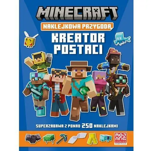 Kreator postaci. Minecraft. Naklejkowa przygoda