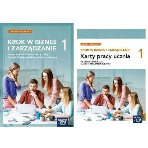 Krok w biznes i zarządzanie 1. Podręcznik do