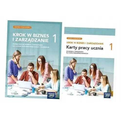 Krok W Biznes I Zarządzanie 1 Podr.+karty Pracy Zp