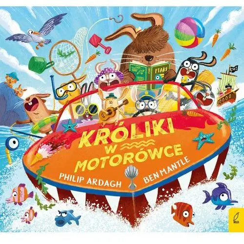 Króliki w motorówce. Pędzące króliki