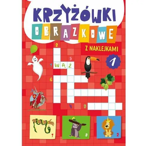 Krzyżówki obrazkowe z naklejkami