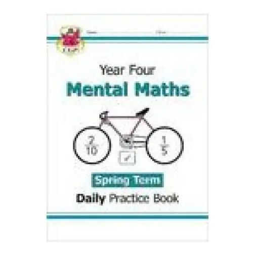 Ks2 mental maths daily practice book: year 4 - spring term Coordination group publications ltd (cgp)