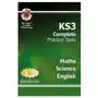 Ks3 complete practice tests - maths, science & english Coordination group publications ltd (cgp) Sklep on-line