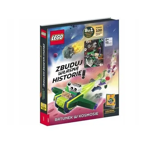 Książka Lego Books Ratunek w kosmosie Zbuduj własną historię MSB-6601