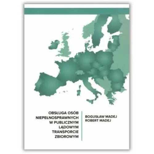 Książka obsługa osób niepełnosprawnych w publicznym lądowym transporcie zbiorowym