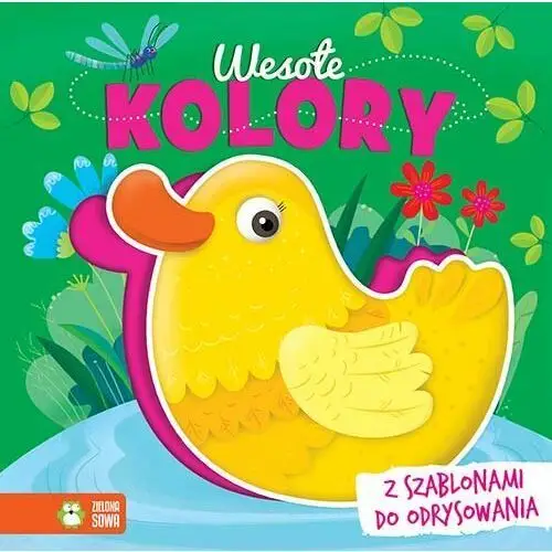 Książki z szablonami. Wesołe kolory