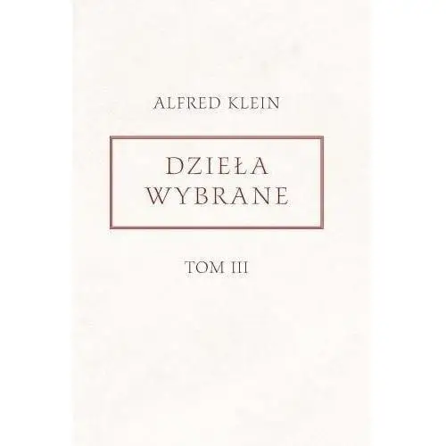 Dzieła wybrane t.3