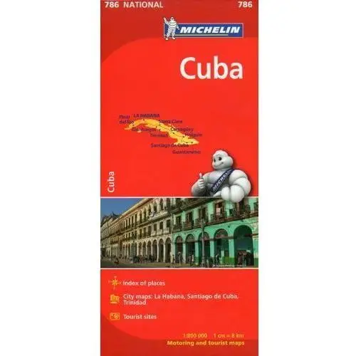 Kuba. Mapa 1:800 000