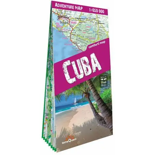 Kuba. Mapa samochodowo-turystyczna. 1:650 000