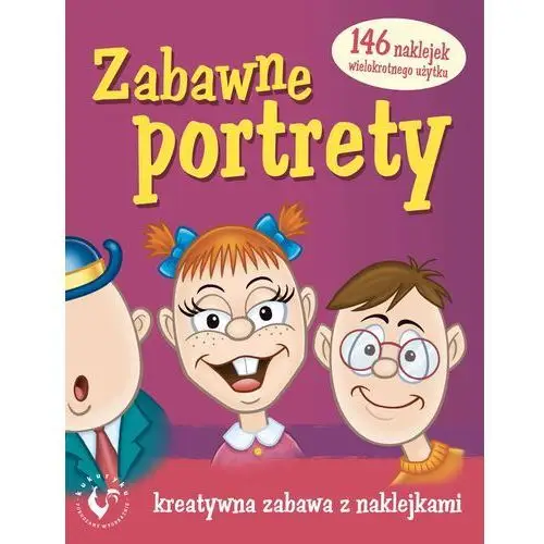 Zabawne portrety. kreatywna zabawa z naklejkami, 178870