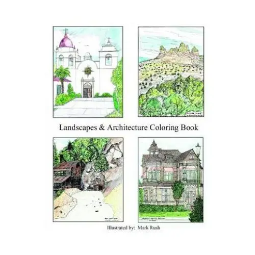 Landscape & architecture coloring book: coloring book Createspace independent publishing platform