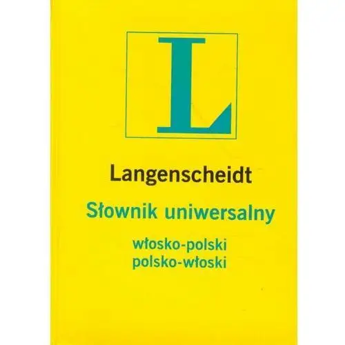 Słownik uniwersalny włosko-polski, polsko-włoski,195KS (5743389)