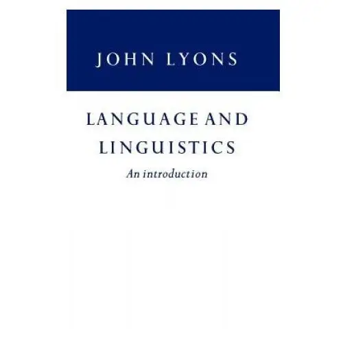 Language and linguistics Cambridge university press