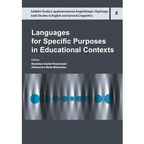 Languages for Specific Purposes in Educational Contexts