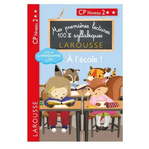 Premières lectures syllabiques CP Niv 3 - A l'école