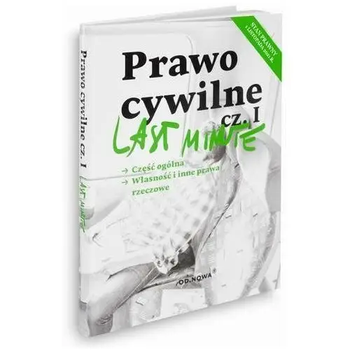 Last Minute. Prawo Cywilne. Część 1