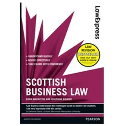 Law Express: Scottish Business Law (Revision guide) MacIntyre, Ewan