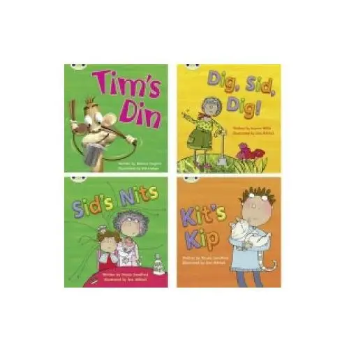Learn to Read at Home with Bug Club Phonics: Pack 1 (Pack of 4 fiction books)