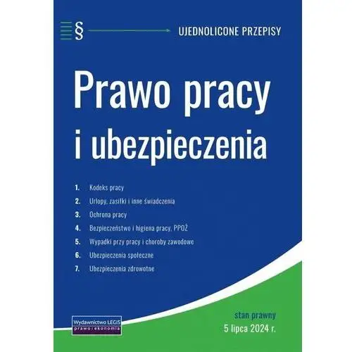 Legis Prawo pracy i ubezpieczenia 05.07.2024