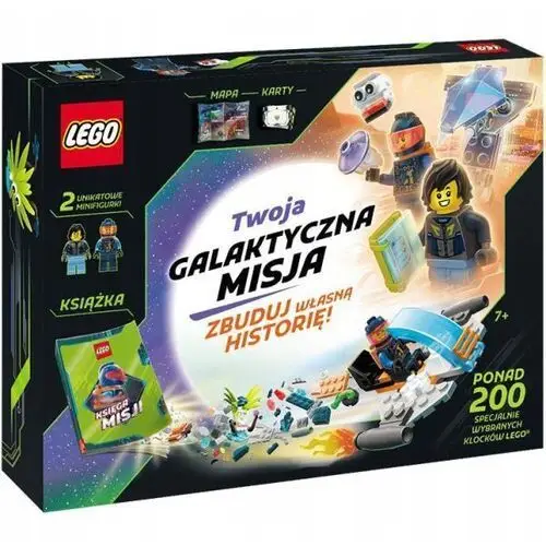 Lego Books. Zestaw Twoja galaktyczna misja