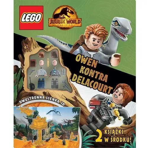 Lego Jurassic World. Zestaw Owen kontra Delacourt