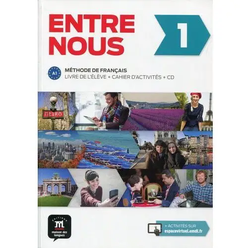 Entre nous 1 Podręcznik z ćwiczeniami + 2CD,335KS (5982932)