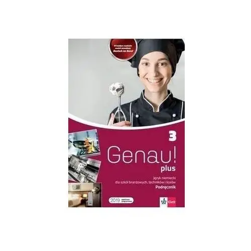 Lektorklett Genau! plus 3. podręcznik do języka niemieckiego