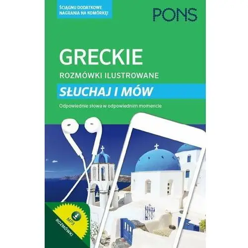 Greckie rozmówki ilustrowane słuchaj i mów pons,335KS (9339173)
