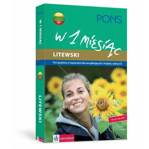 Litewski w 1 miesiąc. kurs językowy z nagraniami dla początkujących (książka + cd) Lektorklett