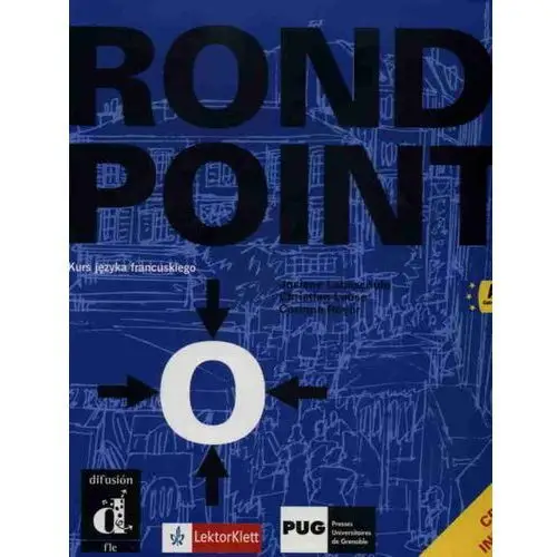 Rond point 1 podręcznik + cd Lektorklett