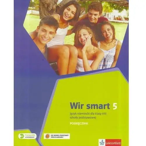 Lektorklett Wir smart 5. język niemiecki dla klasy viii szkoły podstawowej. podręcznik + cd