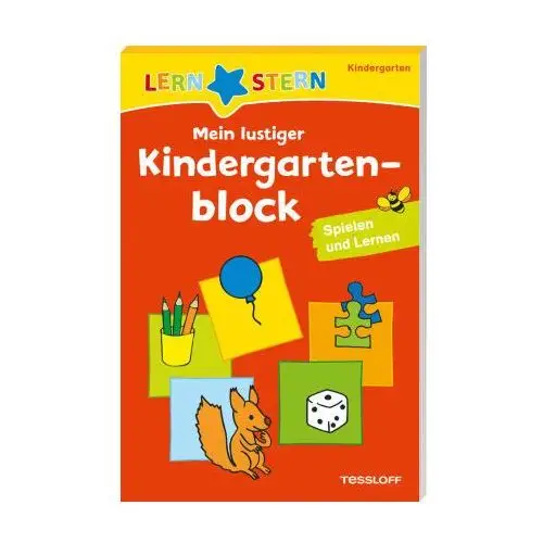 Lernstern: Mein lustiger Kindergartenblock. Spielen und Lernen ab 3 Jahren