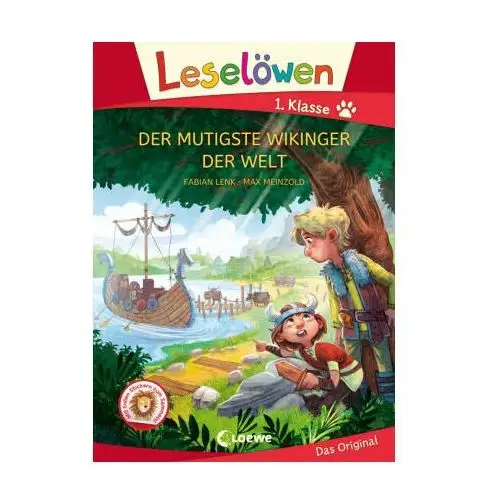 Leselöwen 1. Klasse - Der mutigste Wikinger der Welt (Großbuchstabenausgabe)