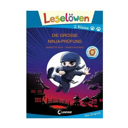 Leselöwen 2. Klasse - Die große Ninja-Prüfung (Großbuchstabenausgabe)