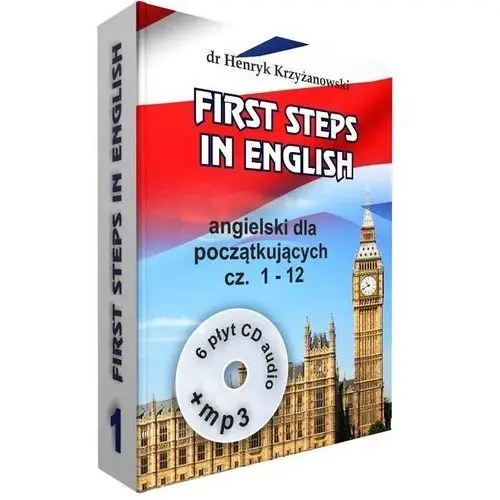 First steps in english cz.1 intensywny angielski,309CD (7813587)