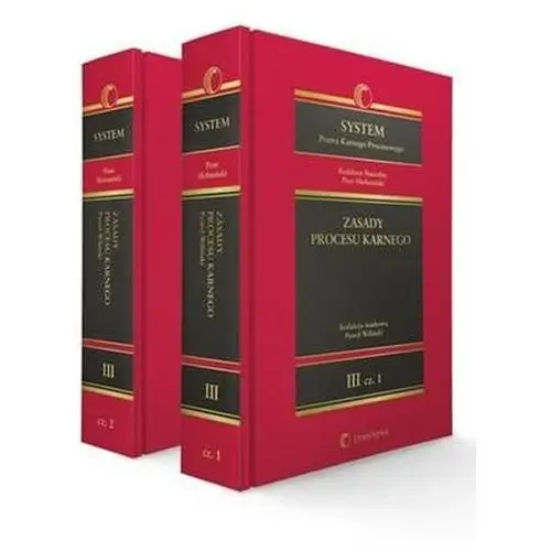 System prawa karnego procesowego tom 3 zasady procesu karnego część 1-2