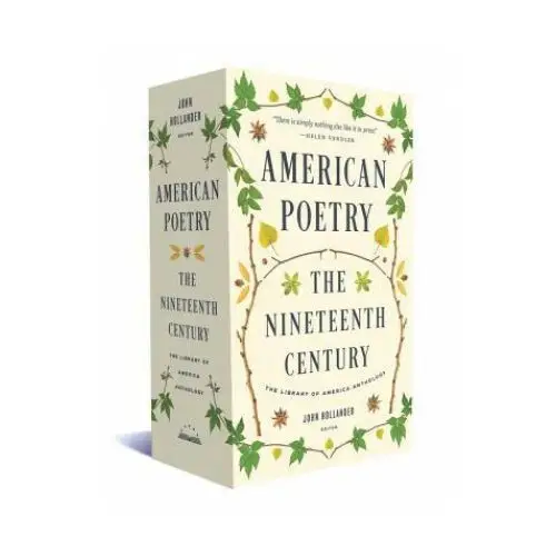 Lib of amer American poetry: the nineteenth century: a library of america boxed set