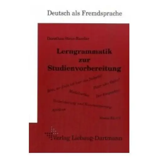 Lerngrammatik zur Studienvorbereitung