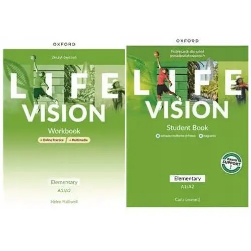 Life Vision Elementary Student Book Workbook A1/A2