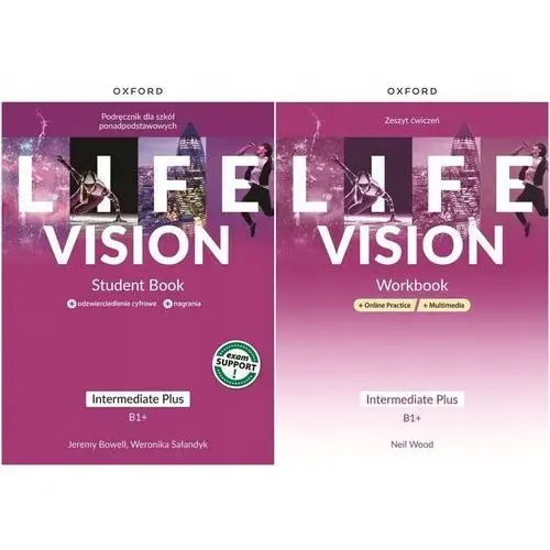 Life Vision Intermediate Plus Podręcznik ćwiczenia Oxford