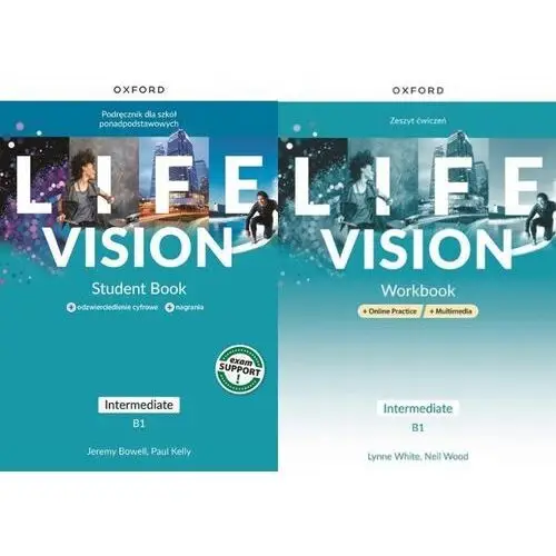 Life Vision Intermediate Podręcznik ćwiczenia Oxford