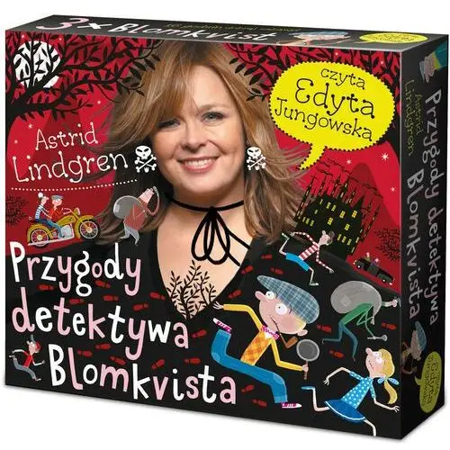 Pakiet przygody detektywa blomkvista: detektyw blomkvist, detektyw blomkvist i rasmus, rycerz białej róży, detektyw blomkvist żyje niebezpiecznie Lindgren astrid