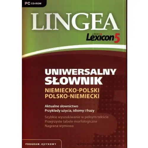 Lingea lexicon 5 uniwersalny słownik niemiecko-polski polsko-niemiecki